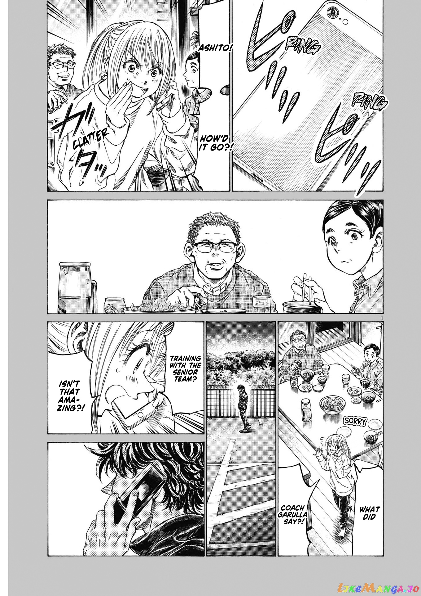 Ao Ashi, Chapter 283 image 02